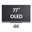 Telewizory OLED 77" UHD